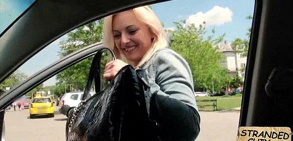  Czech babe fucked in car Katy Rose.1
